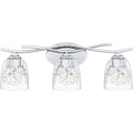 Polished Chrome Three Light Bath From The Ansley Collection