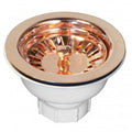 Polished Copper 3.5 Inch Basket Strainer