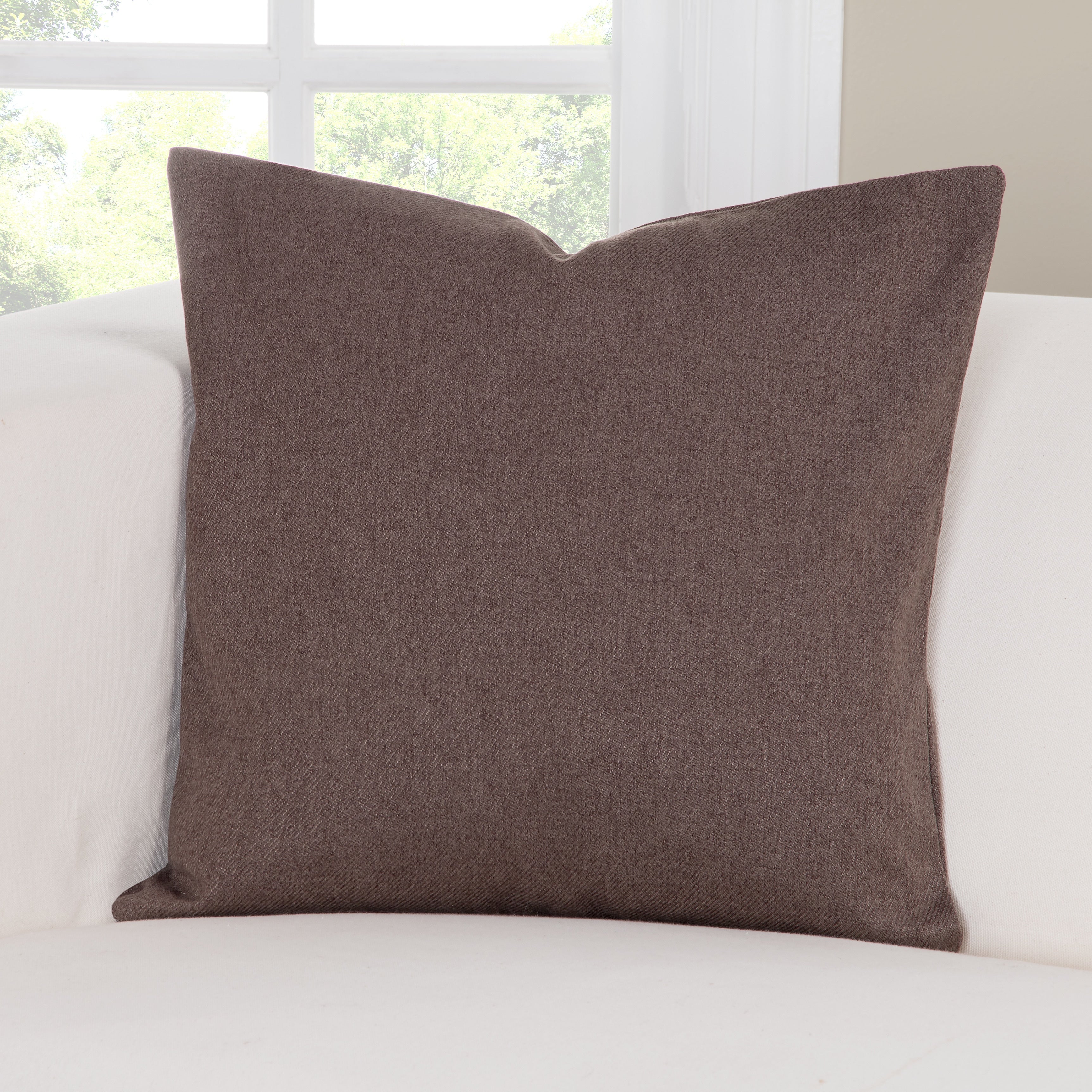Pologear Camel Hair Brown Accent Pillow