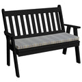 4 Poly Traditional English Garden Bench
