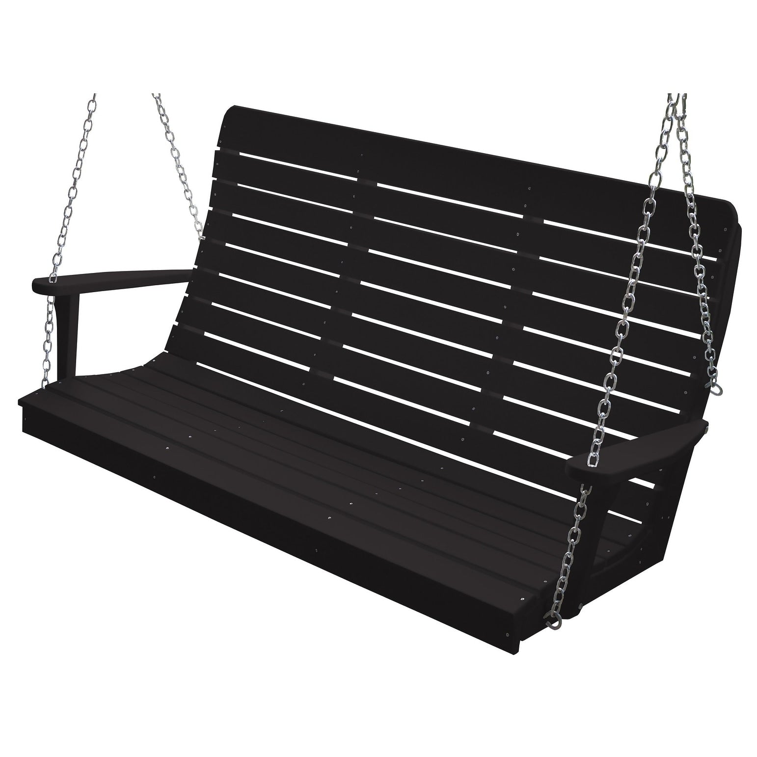 Havenside Home Kalifornsky Outdoor 5 Foot Swing With Hanging Chains