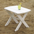 Outdoor Folding End Table Poly Lumber
