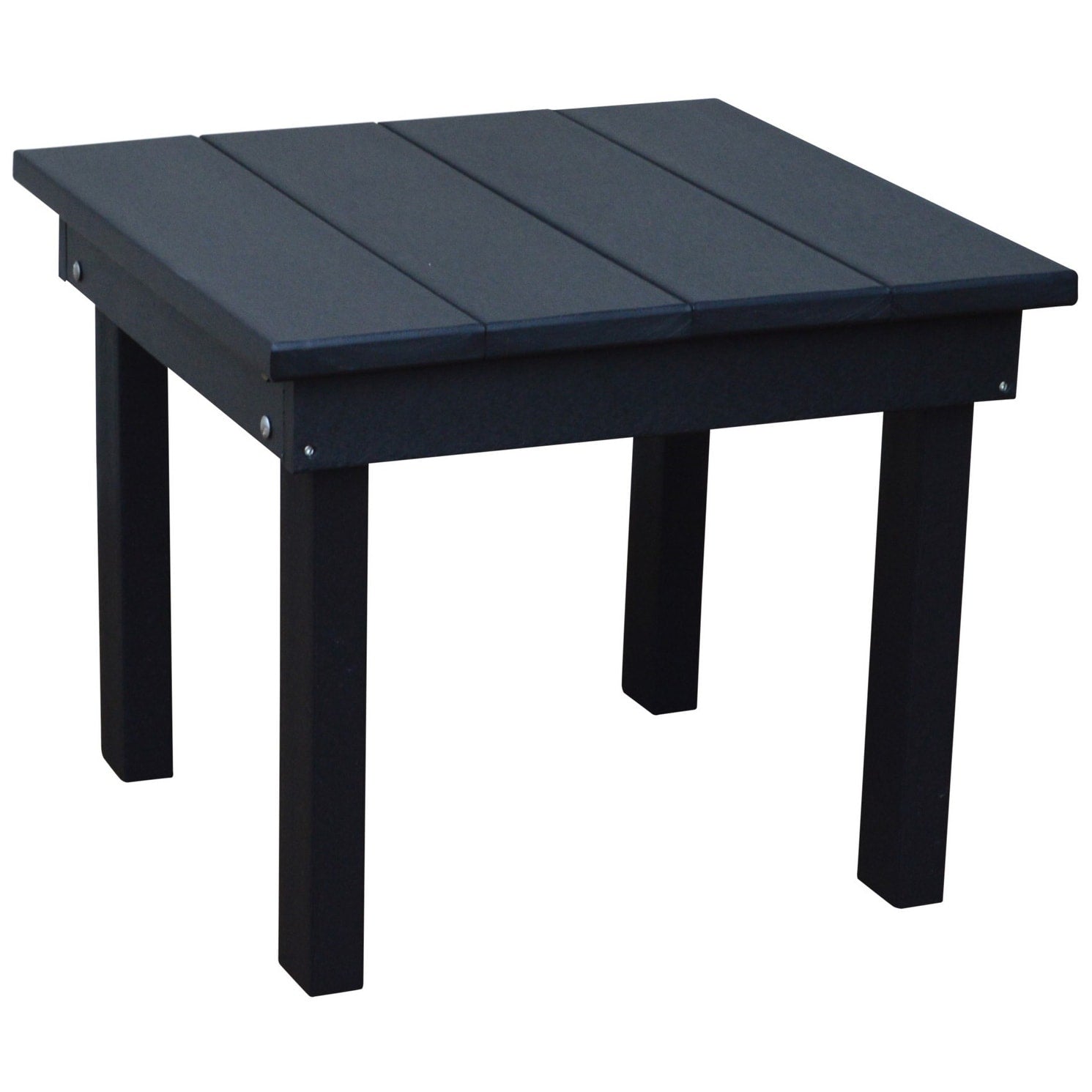 Outdoor End Table In Hampton Style Recycled Plastic