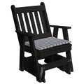 Outdoor Gliding Chair In Traditional English Style Recycled Plastic