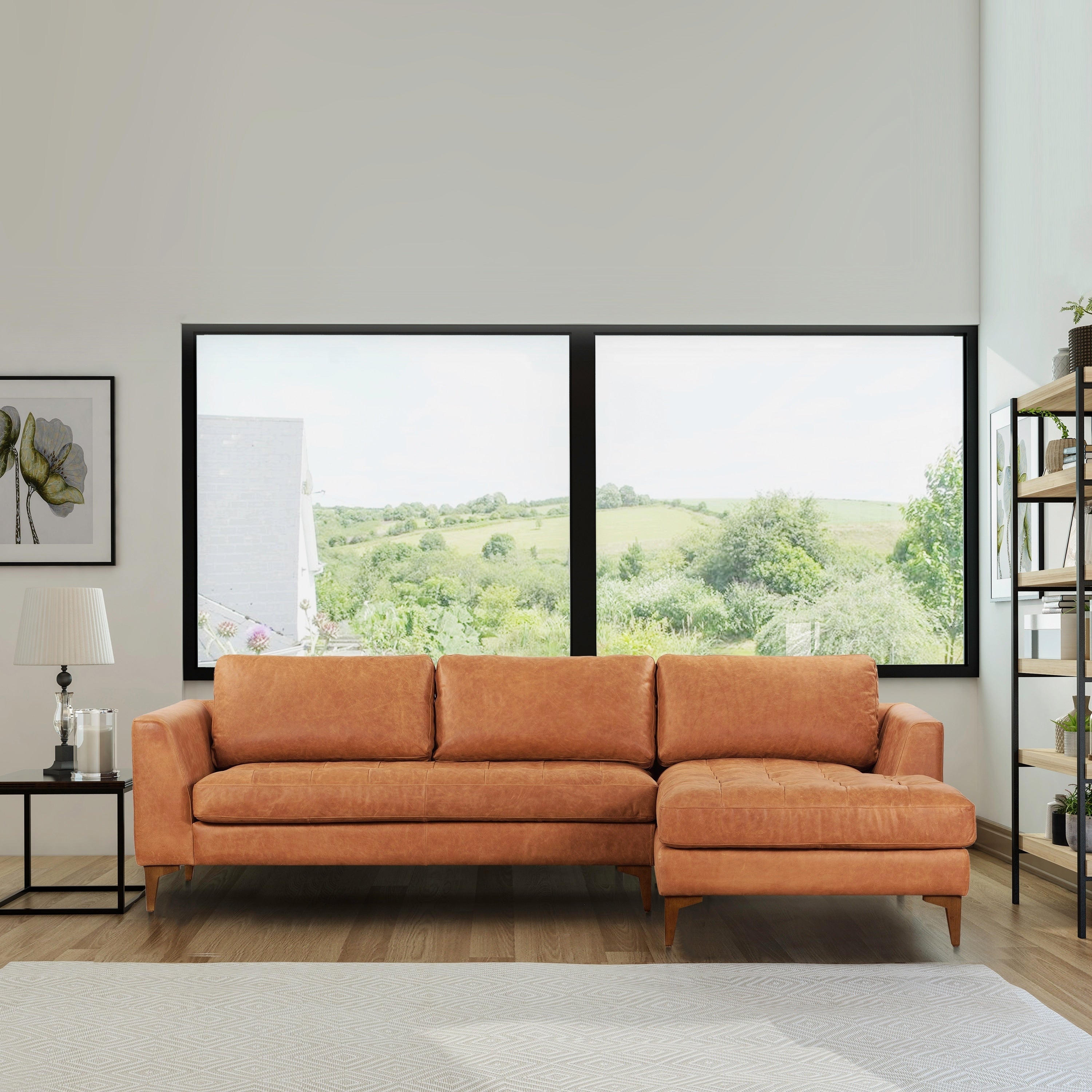 Poly And Bark Calle Right Facing Sectional