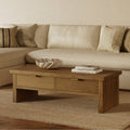 Poly Bark Elliot 46 Coffee Table With Drift Oak Finish