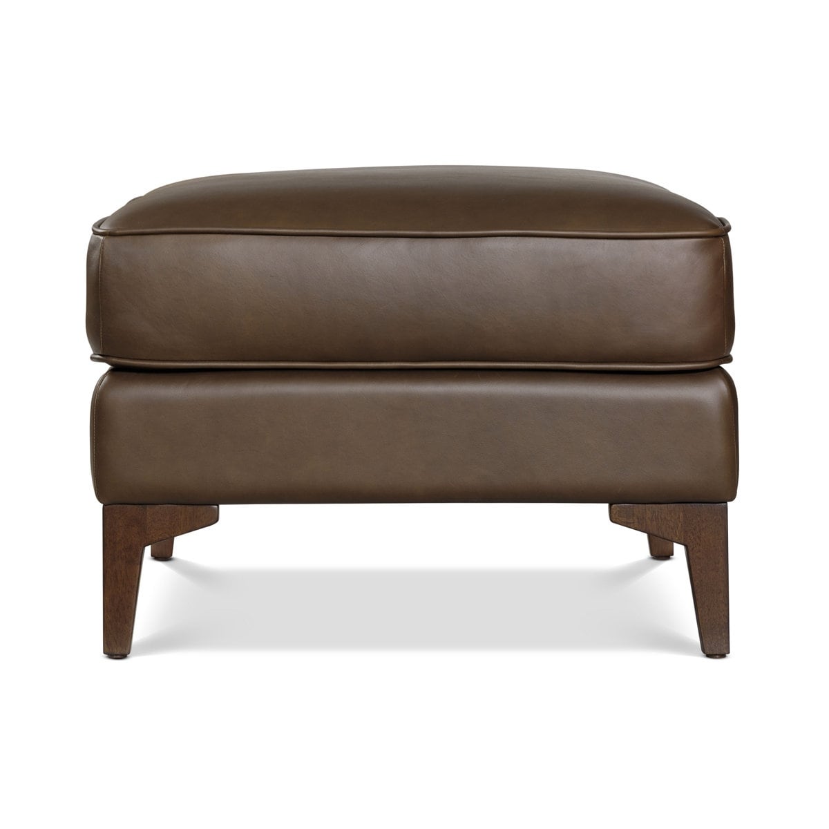 Poly Bark Essex Genuine Italian Leather Rectangular Ottoman