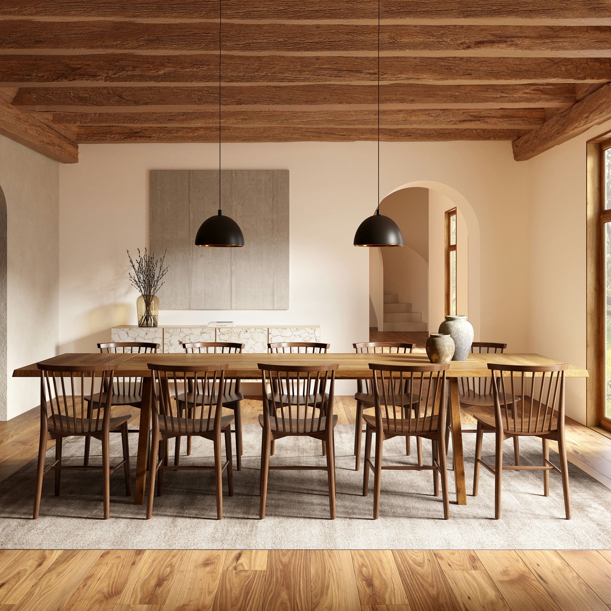 Carson Carrington Saltvik Oak Dining Table