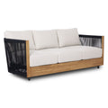 Poly Bark Lucca 81 Outdoor Fabric Sofa In Sand Color