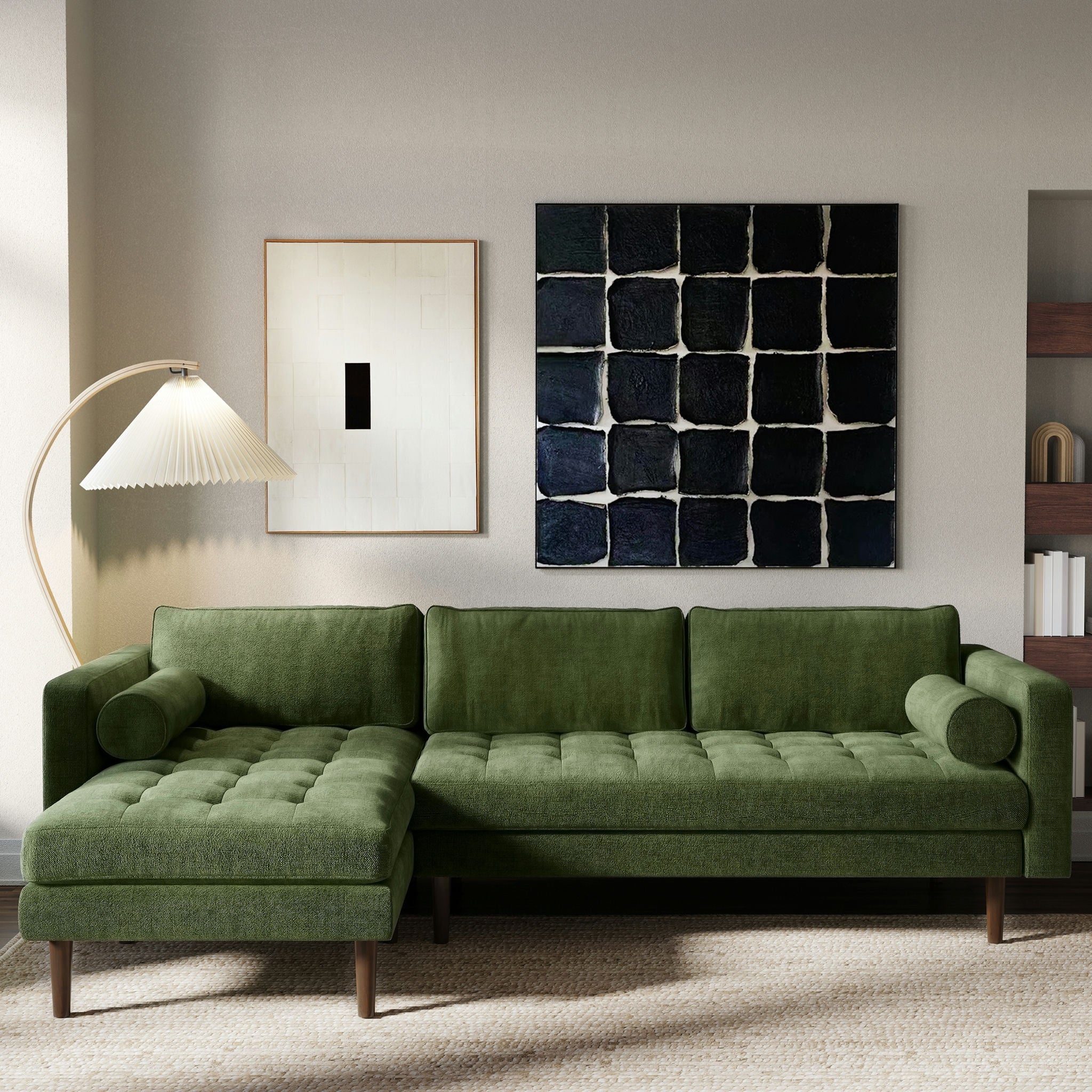 Carson Carrington Bocksjo Left Sectional Sofa