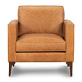 Poly And Bark Mateo Leather Lounge Chair.