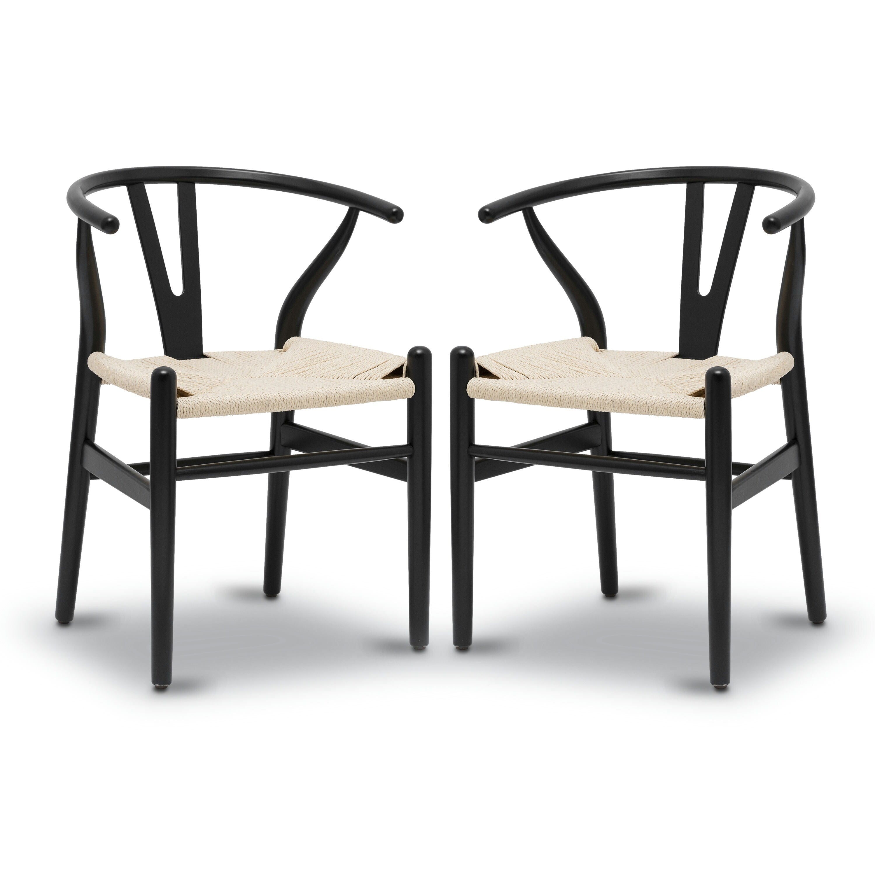 Poly And Bark Weave Chair Set Of 2