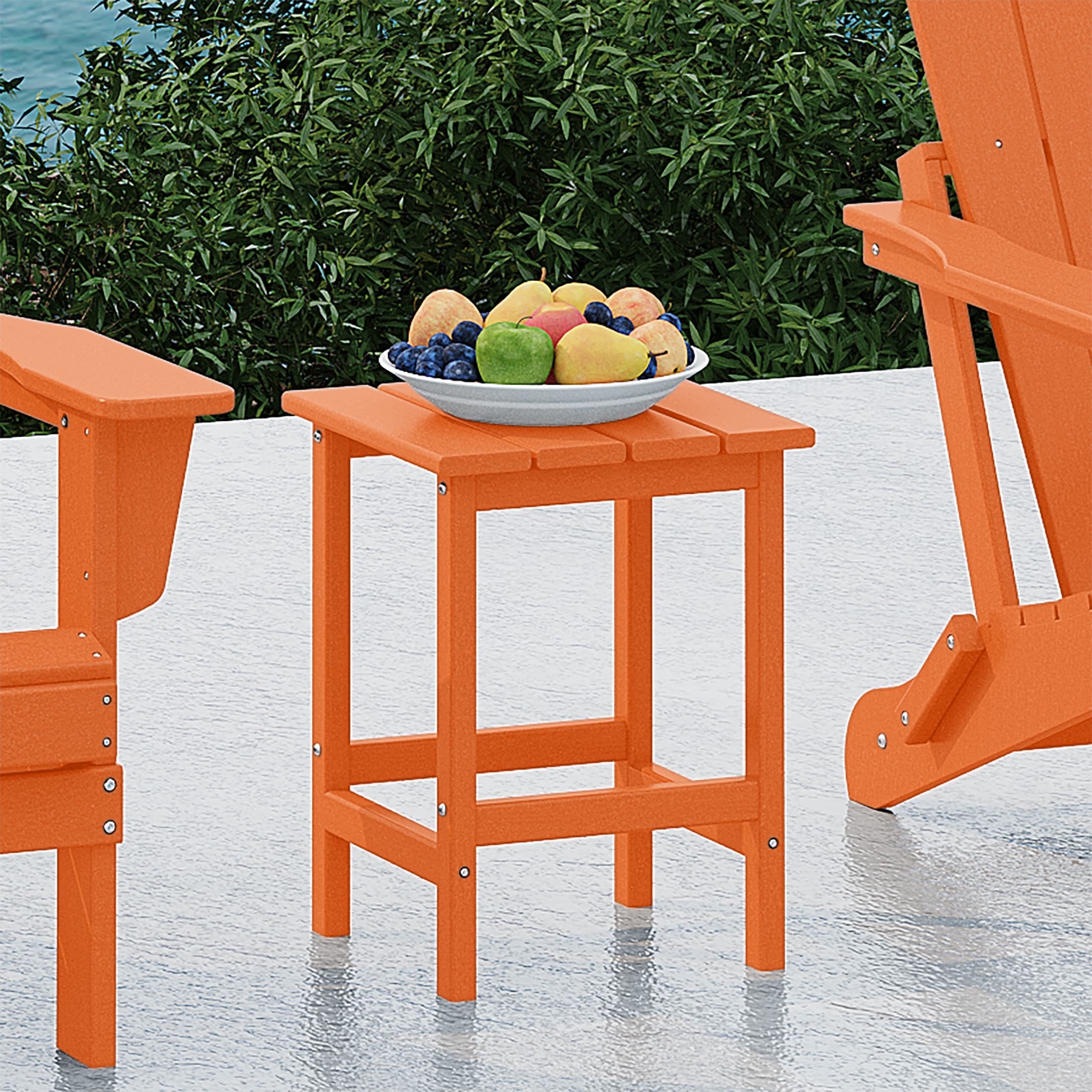 Laguna 18 Inch Square Side Table