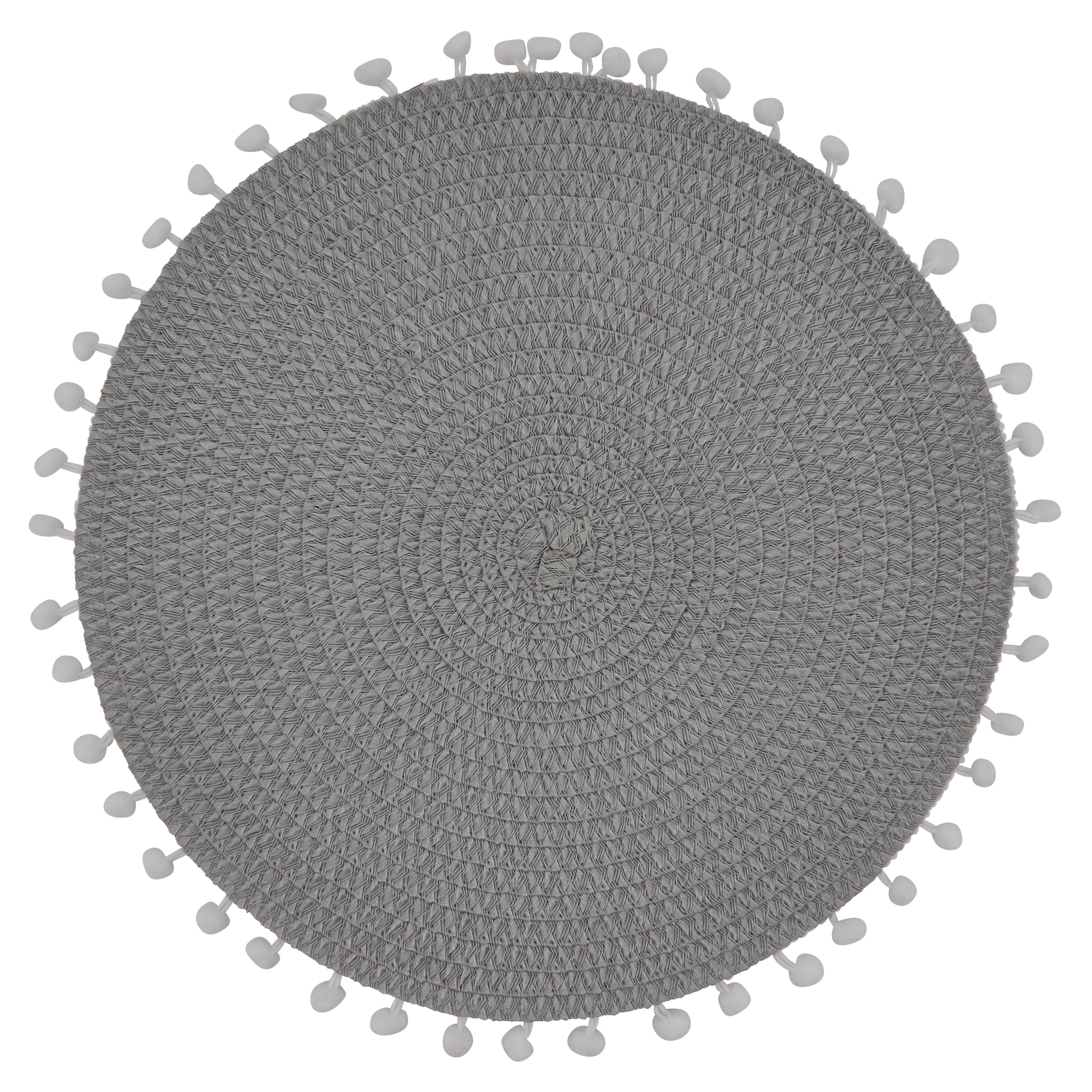 Pom Pom Design Placemats Set Of 4