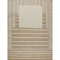 Pompano Flatweave Wool Jute Ivory Beige Area Rug