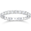 Pompeii3 14K White Gold 1 1 2 Ct Tdw Diamond Eternity Wedding Ring Lab Grown G H Si1 Si2