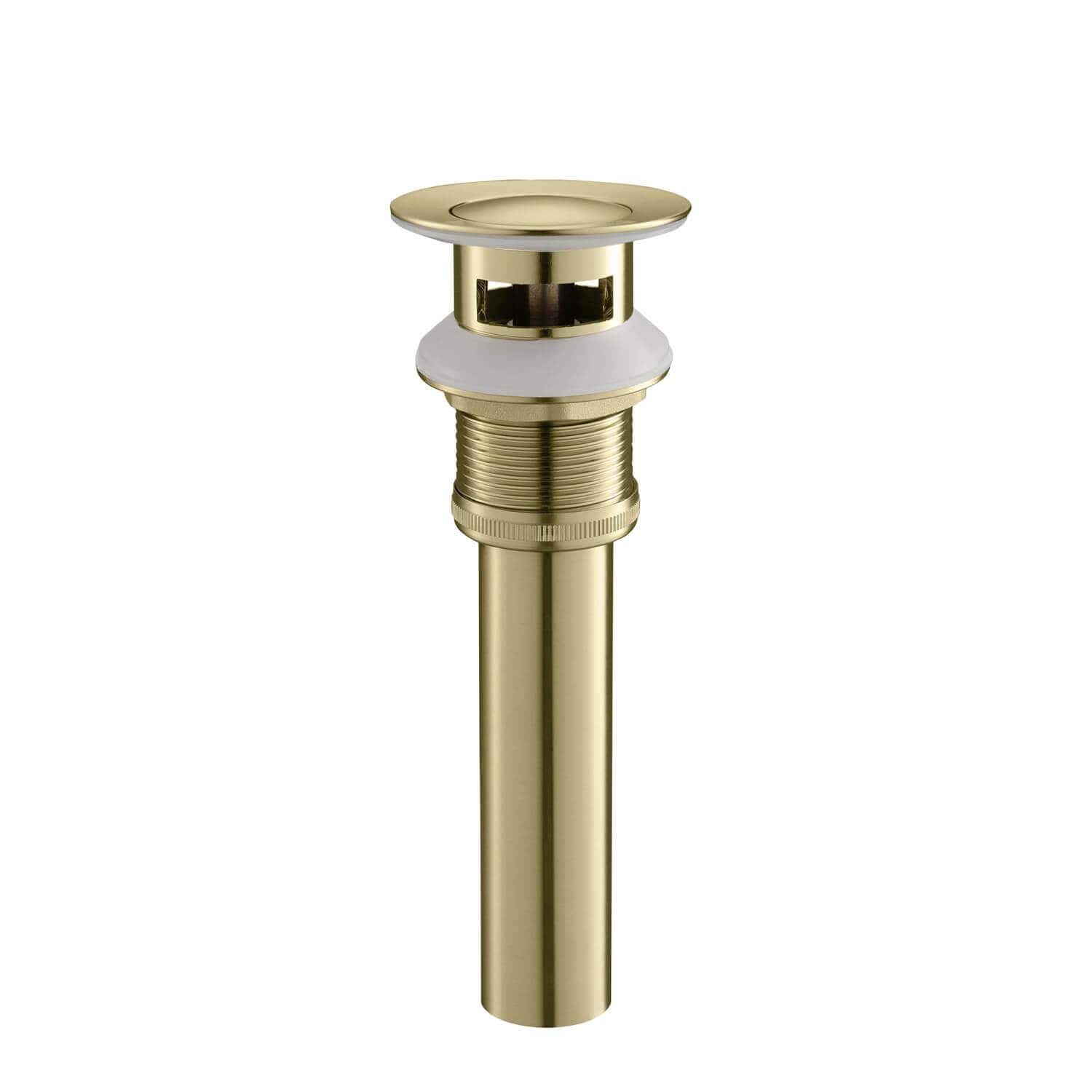 Bathroom Sink Drain With Overflow Vanity Sink Pop Up Drain Stopper