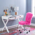 Poppy White Writing Desk