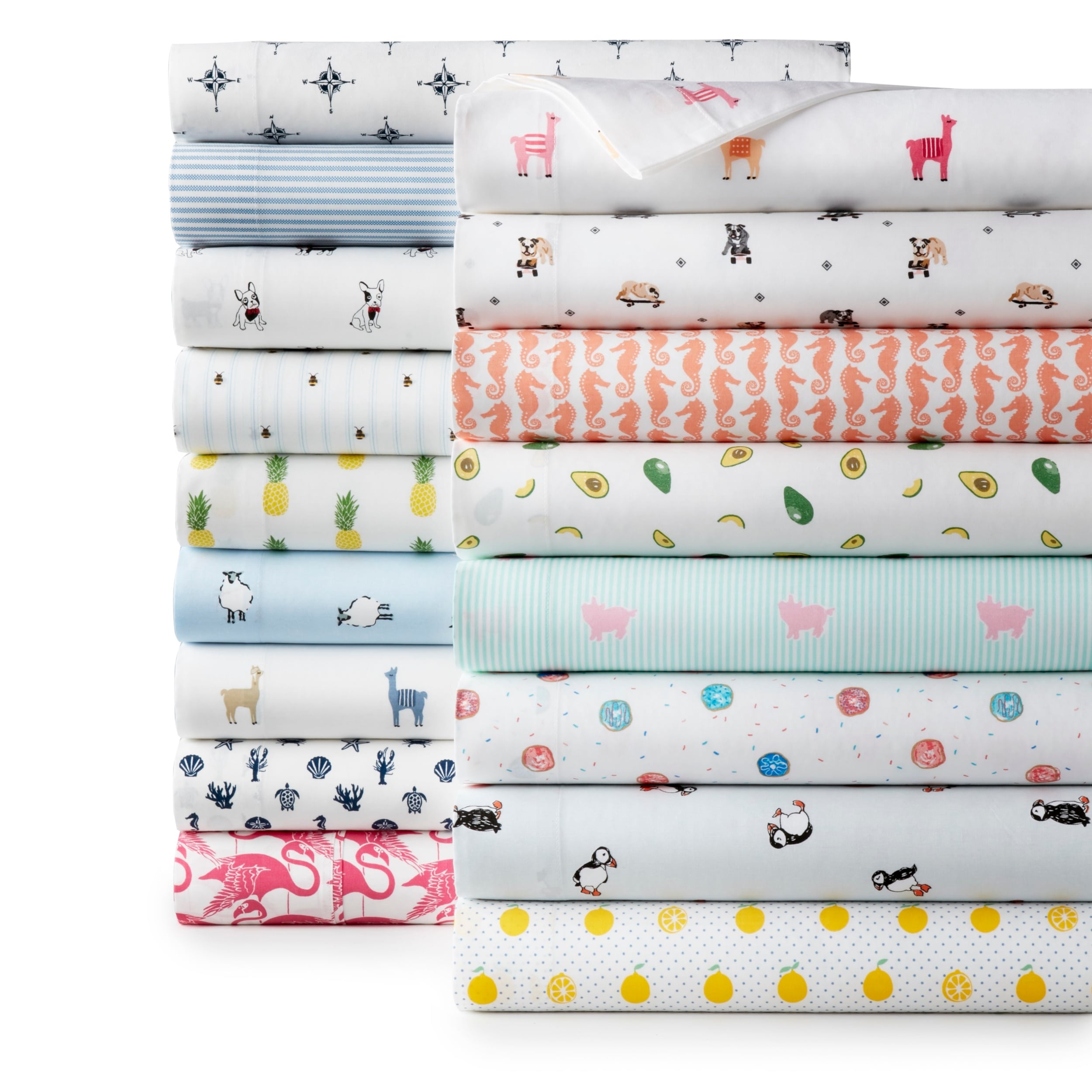 Poppy Fritz Cotton Percale Printed Sheet Sets