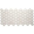 Porcelain 2 Inch Hexagon Mosaic Tile In Desert Gray 12X24