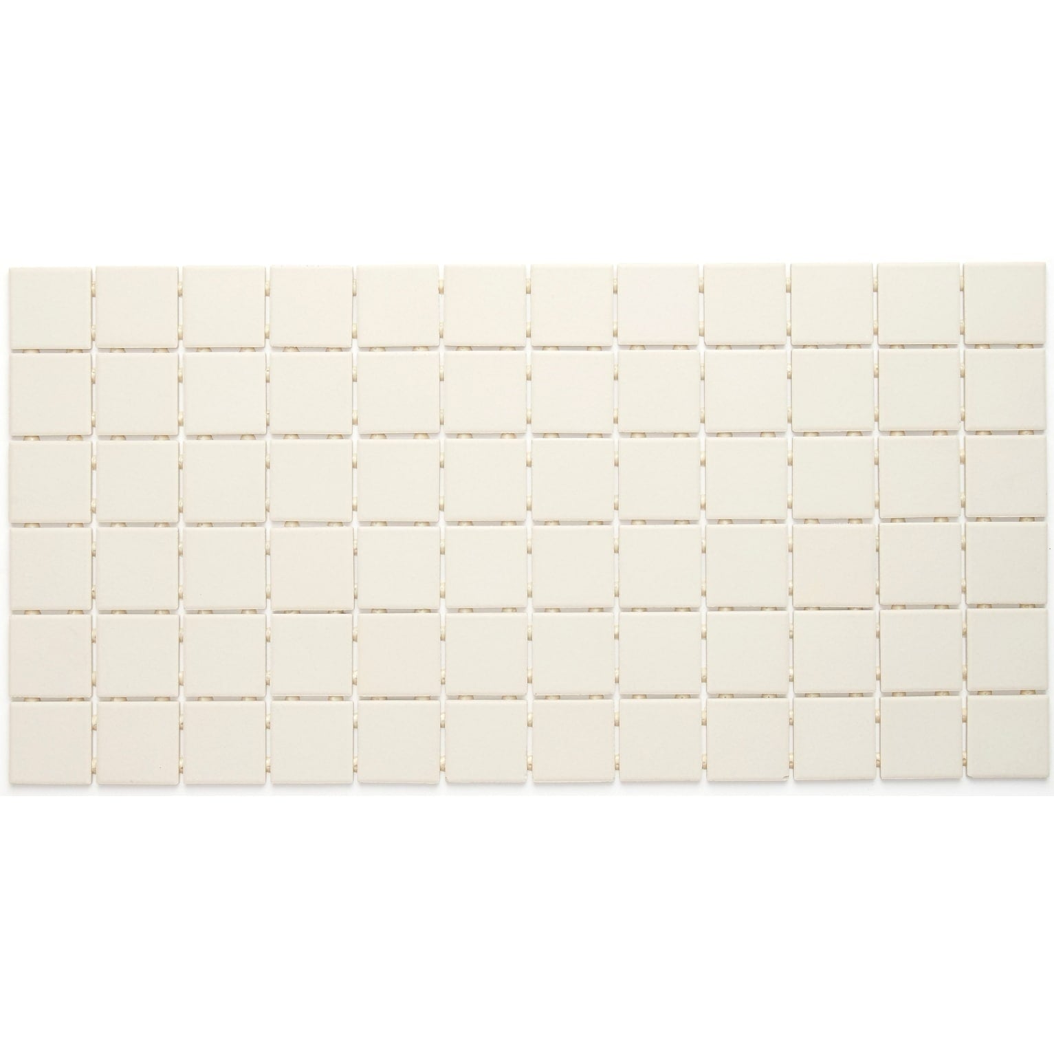 Porcelain 2X2 Inch Mosaic Tile In Almond 12X24