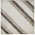 Porcelain Cement Look 8 X 8 Inch Cool Blend Decorative Tile In Piazza