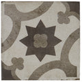 Porcelain Cement Look 8 X 8 Inch Cool Blend Decorative Tile In Sole