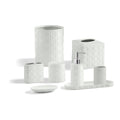 Porcelain Palm Bathroom Accessory Collection