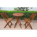 Havenside Home Silverton Acacia Hardwood Outdoor Bistro Set
