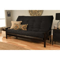 Porch Den Desoto Hardwood Suede Queen Size Futon Sofa Bed