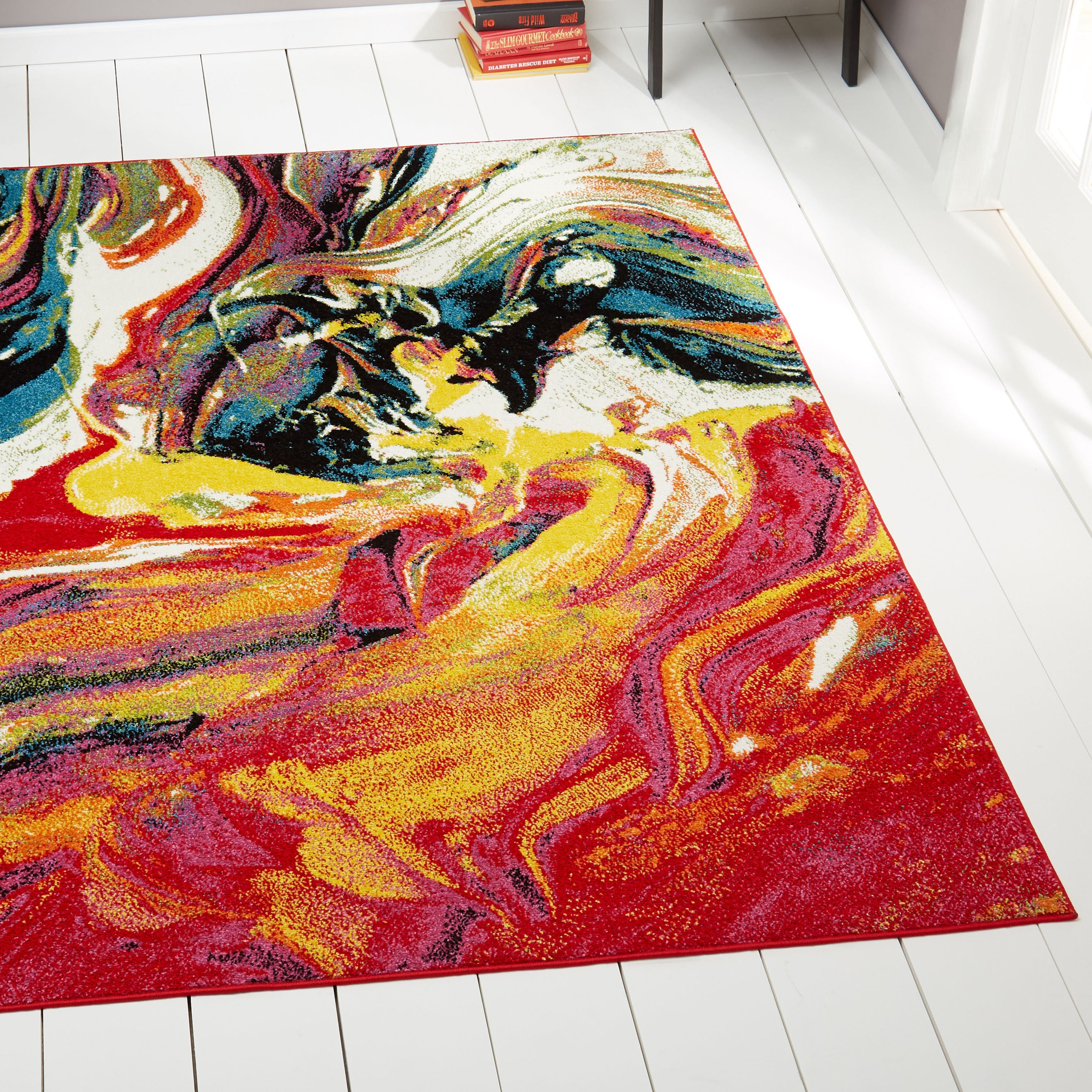 Porch Den Craycombe Multi Colored Area Rug 52 X 72