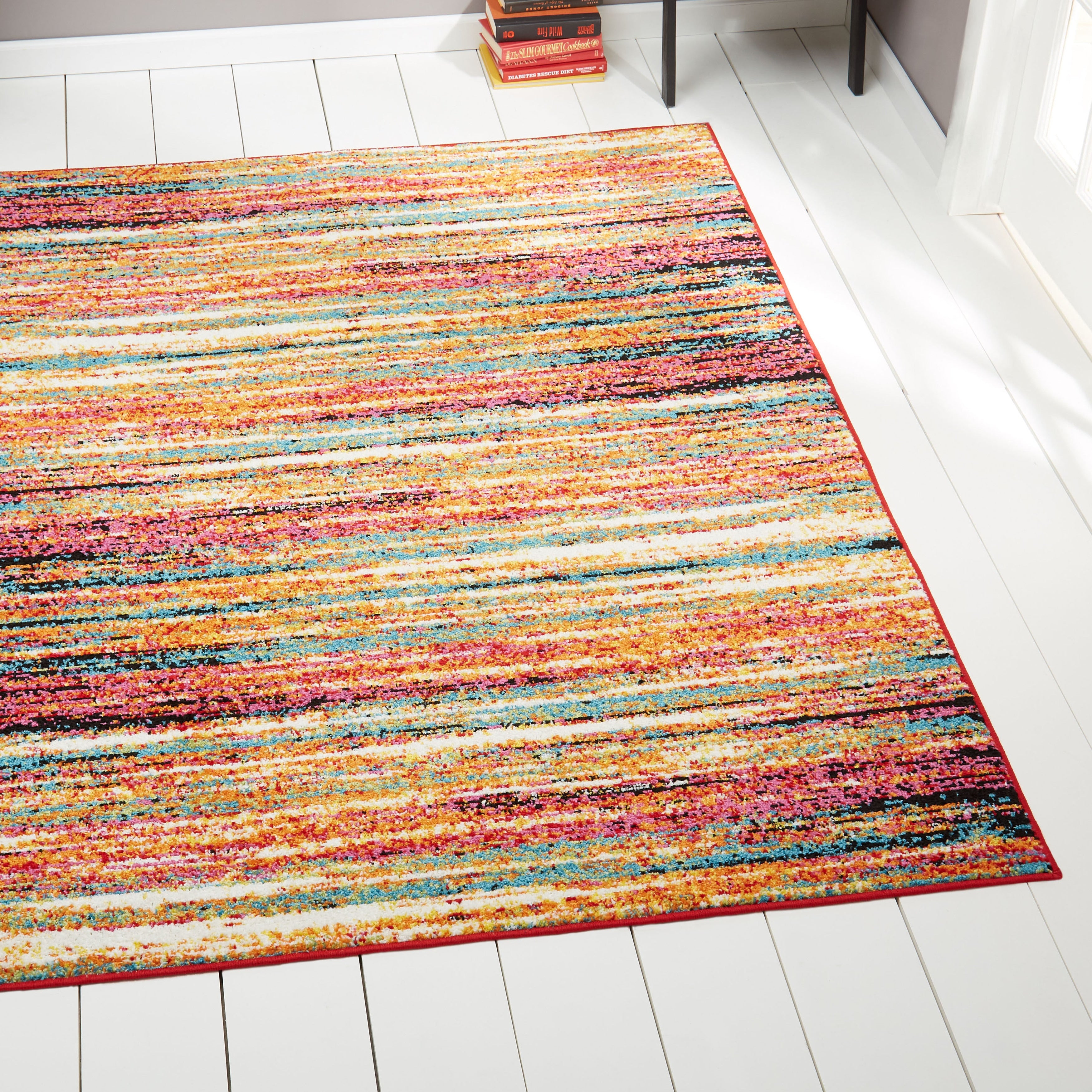 Porch Den Roland Multi Colored Area Rug 52 X 72