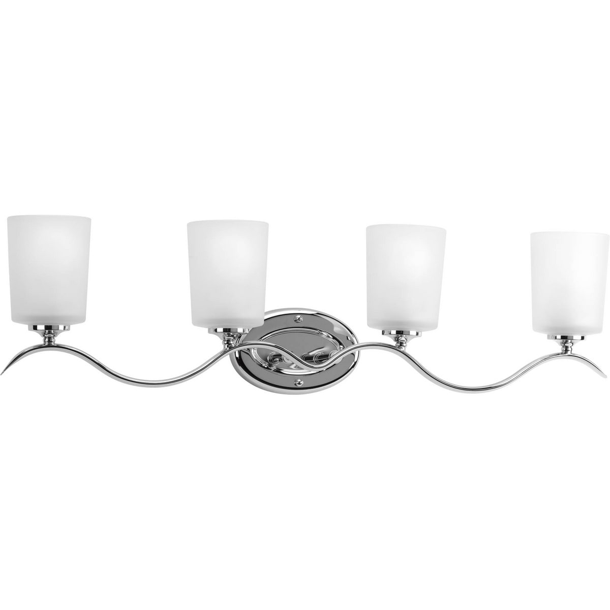 Porch Den Hanover 4 Light Chrome Bath Light