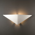 Porch Den Huntwood Triangular Ceramic 1 Light Ada Sconce