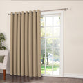 Porch Den Nantahala Rod Pocket Room Darkening Patio Door Single Curtain Panel Single Panel