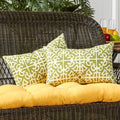 Havenside Home Coopers 19X12 Inch Rectangular Outdoor Grass Accent Pillows Set Of 2