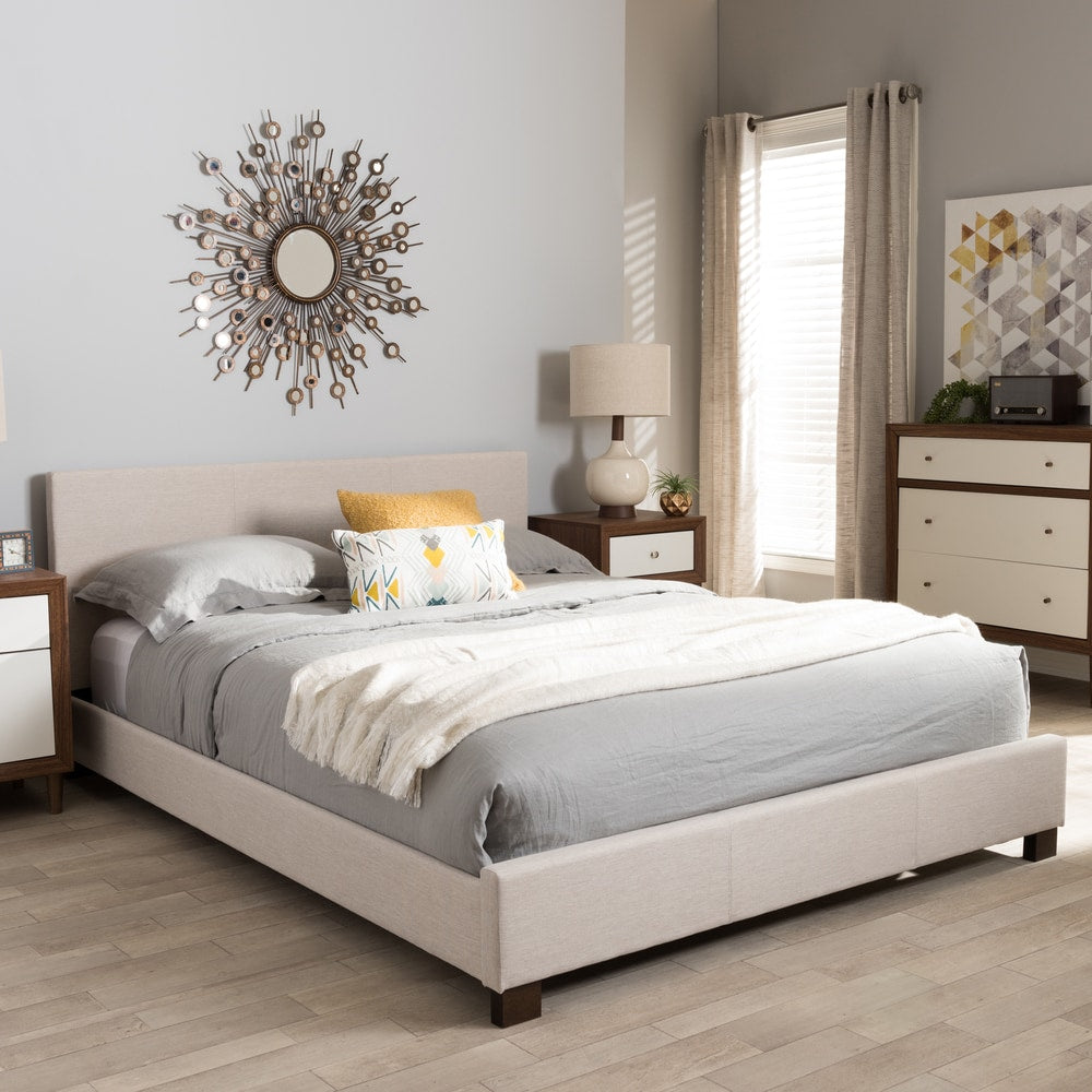 Porch Den Cordova Contemporary Upholstered Platform Bed