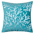 Porch Den Vinemaple Sea Life Pattern Velvet Waterfowl Feathers Accent Pillows Set Of 2