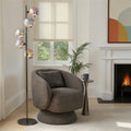 Porch Den Bea 67 Metal Floor Lamp With Iridescent Sconces