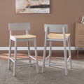Porch Den Calisbry Two Tone Counter Stools Set Of 2