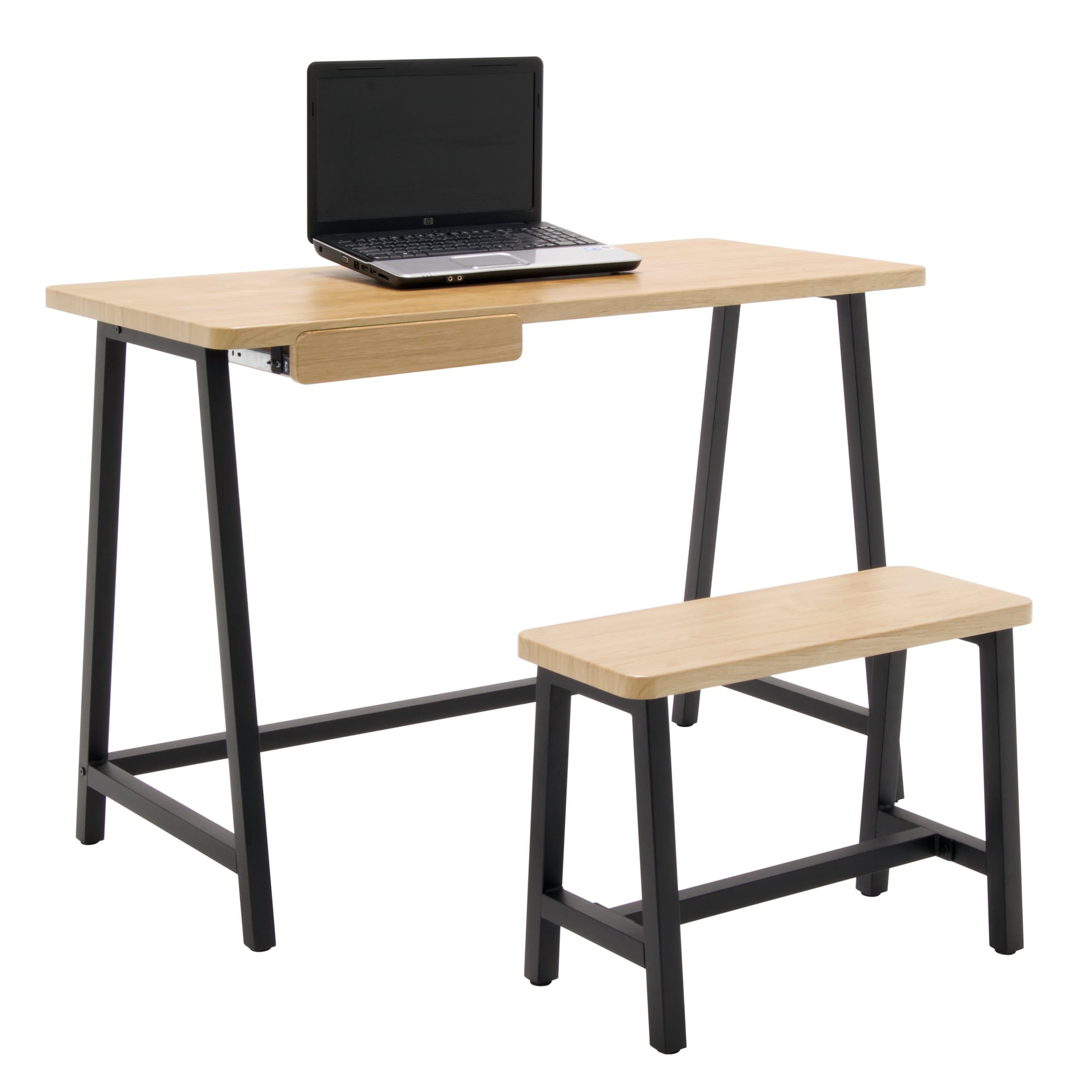 Porch Den Calvert Ashwood Homeroom Desk And Bench