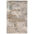 Porch Den Caron Handmade Light Grey Taupe Abstract Pattern Area Rug