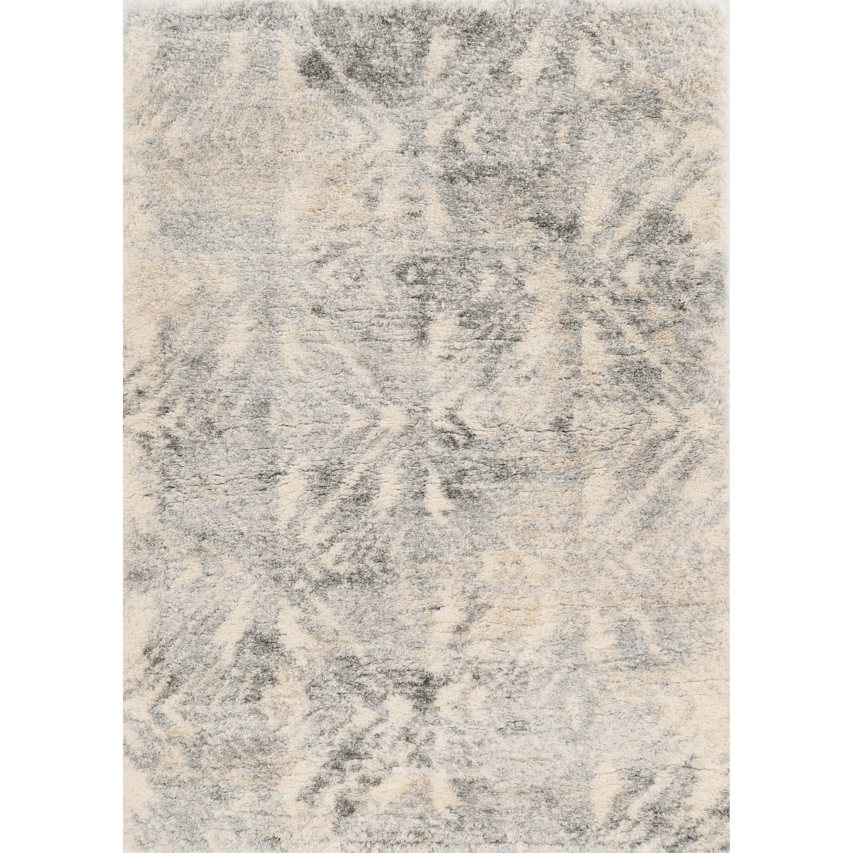 Merino Ivory Grey Vintage Area Rug