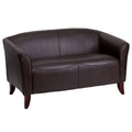 Porch Den Douglas Bonded Leather Loveseat