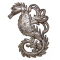 Porch Den Embossed Seahorse Recycled Metal Wall Art Haiti