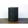 Porch Den Pratt 3 Drawer Charcoal File Cabinet