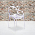 Porch Den Gould Transparent Stacking Dining Chair