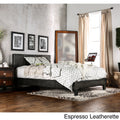 Porch Den Harman California King Size Padded Upholstery Platform Bed