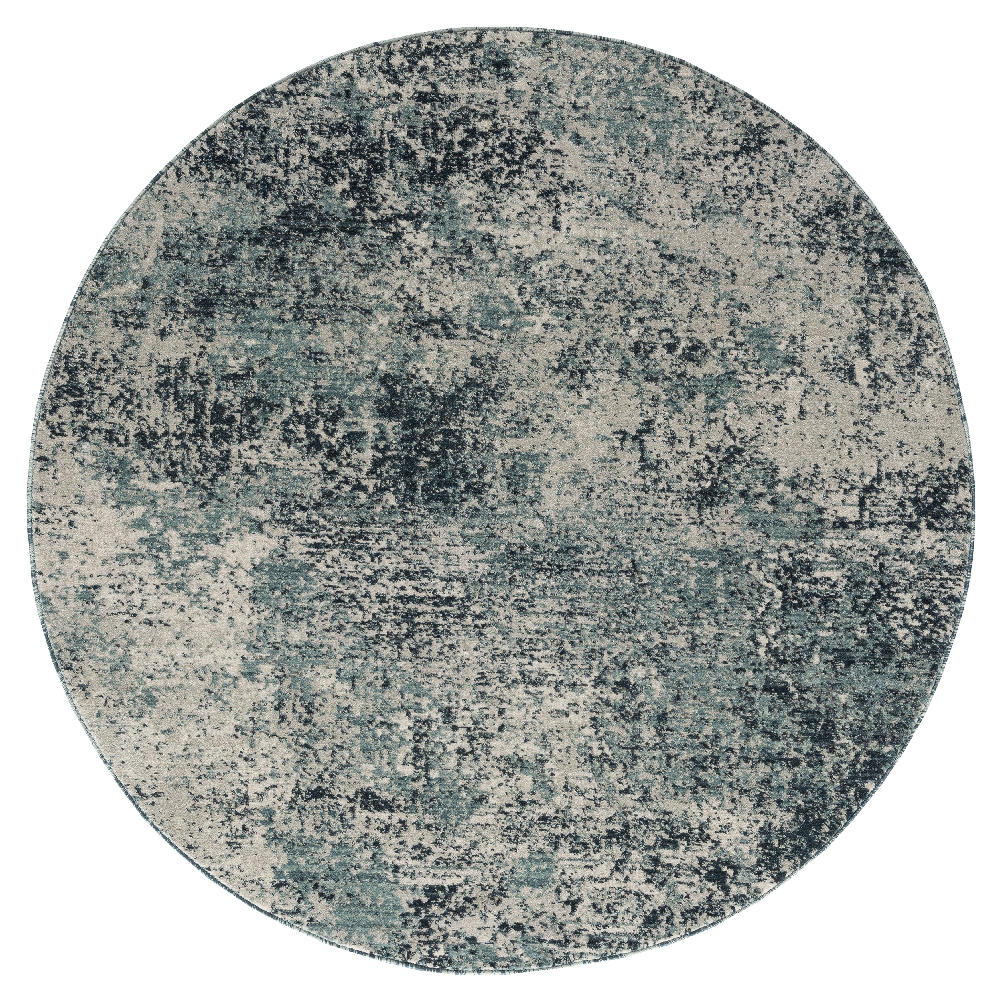 Theory Blue Tones Area Rug