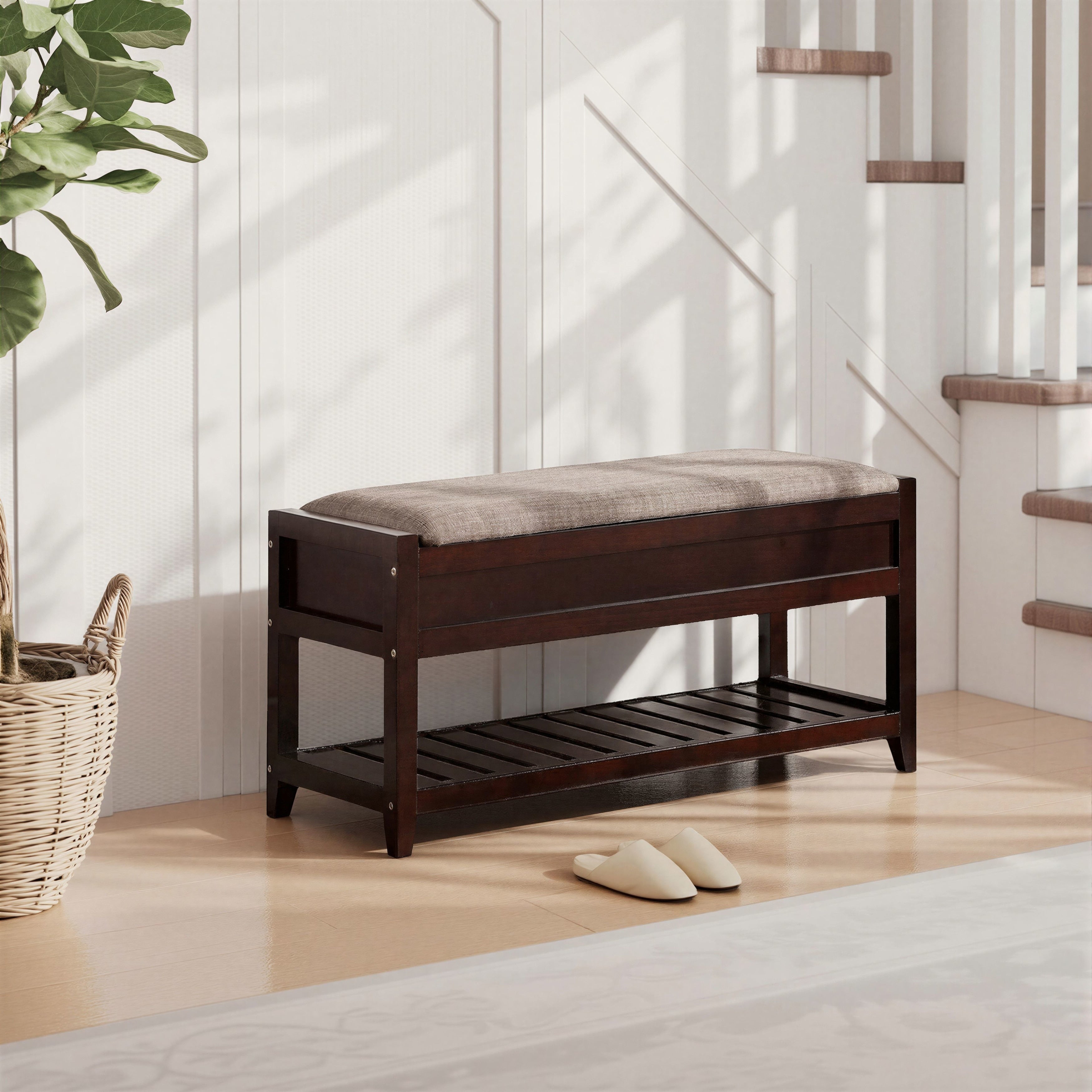 Porch Den Humes Shoe Bench With Storage
